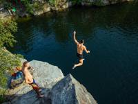 Okruh za zatopenými lomy